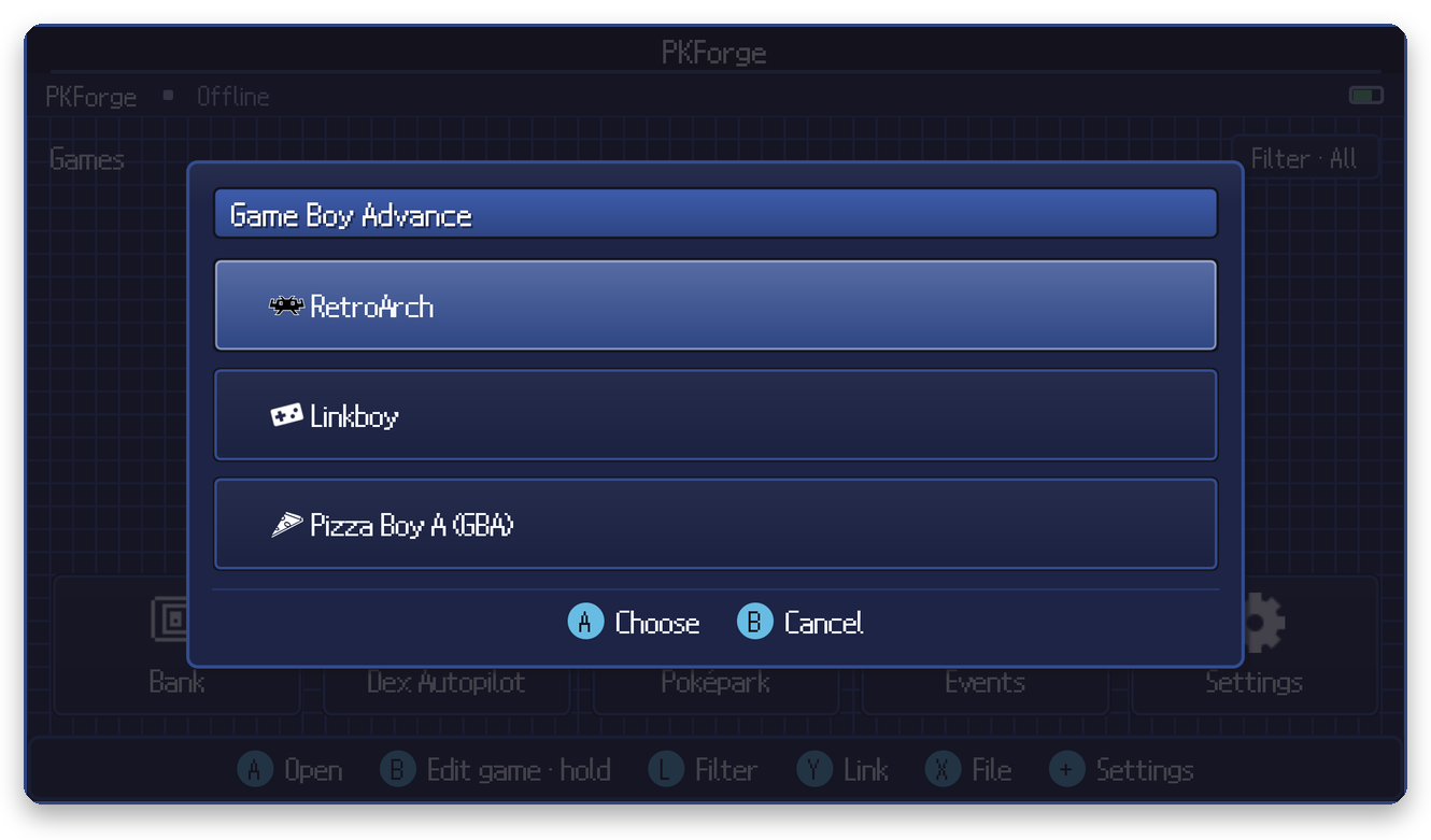 Game Boy Advance emulators
