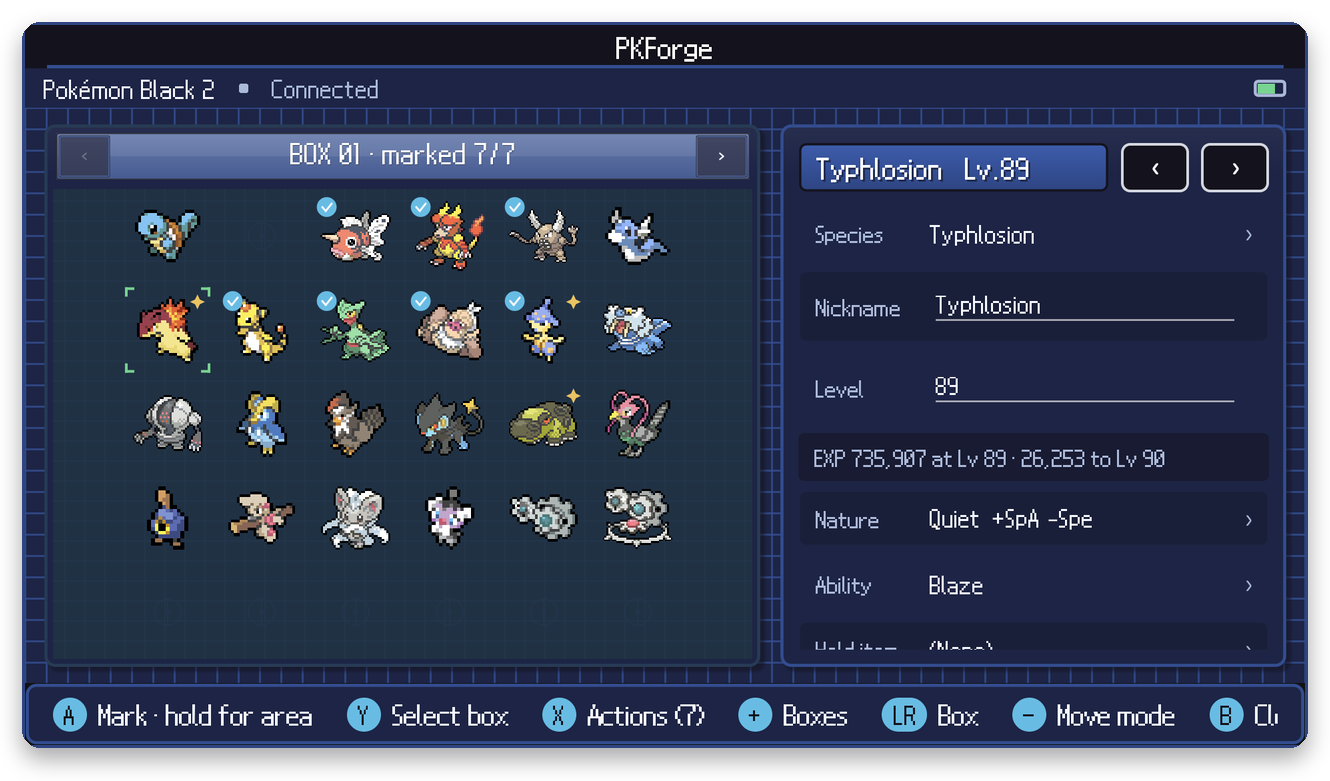 Marked Pokémon