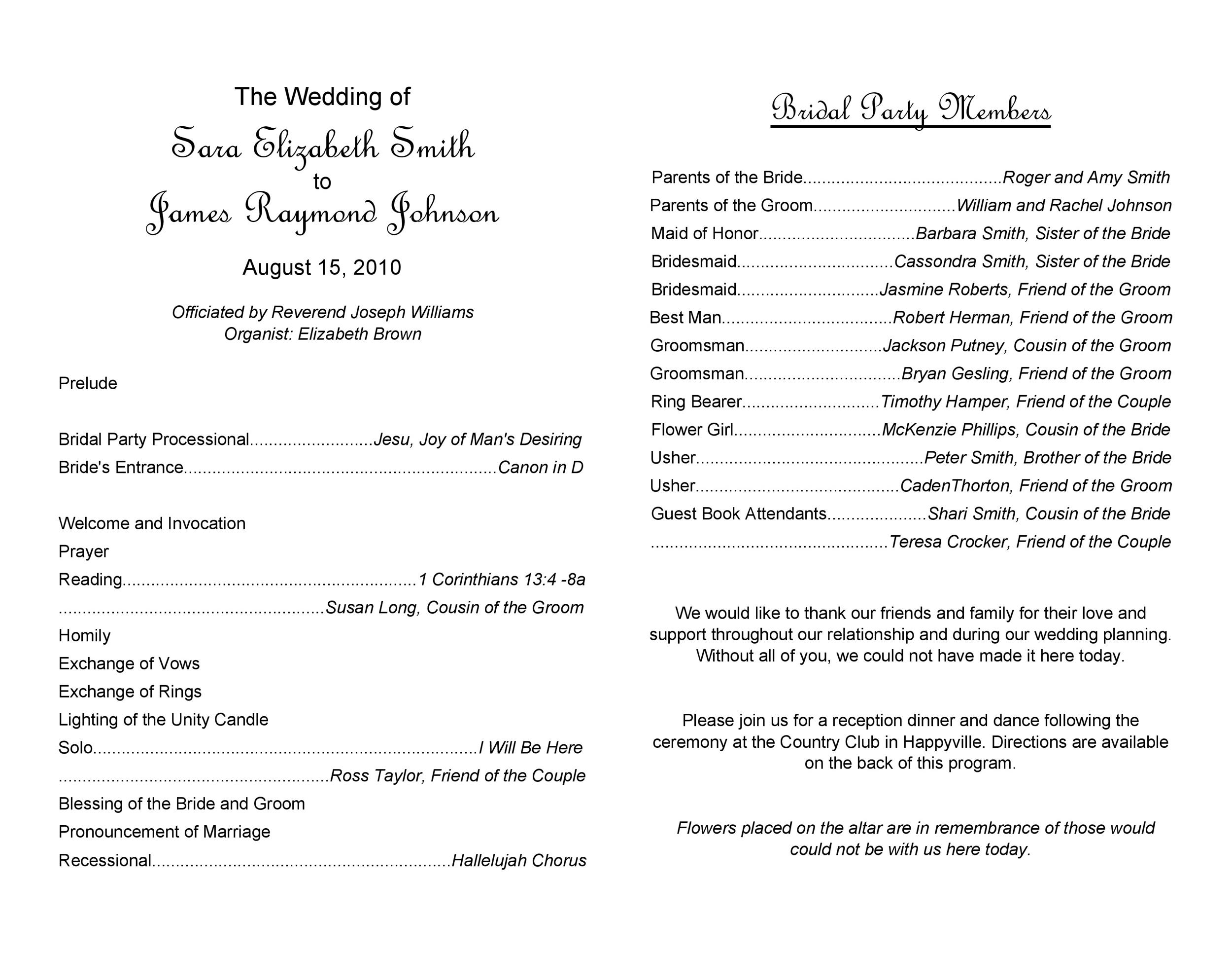 Wedding Program Example.gif