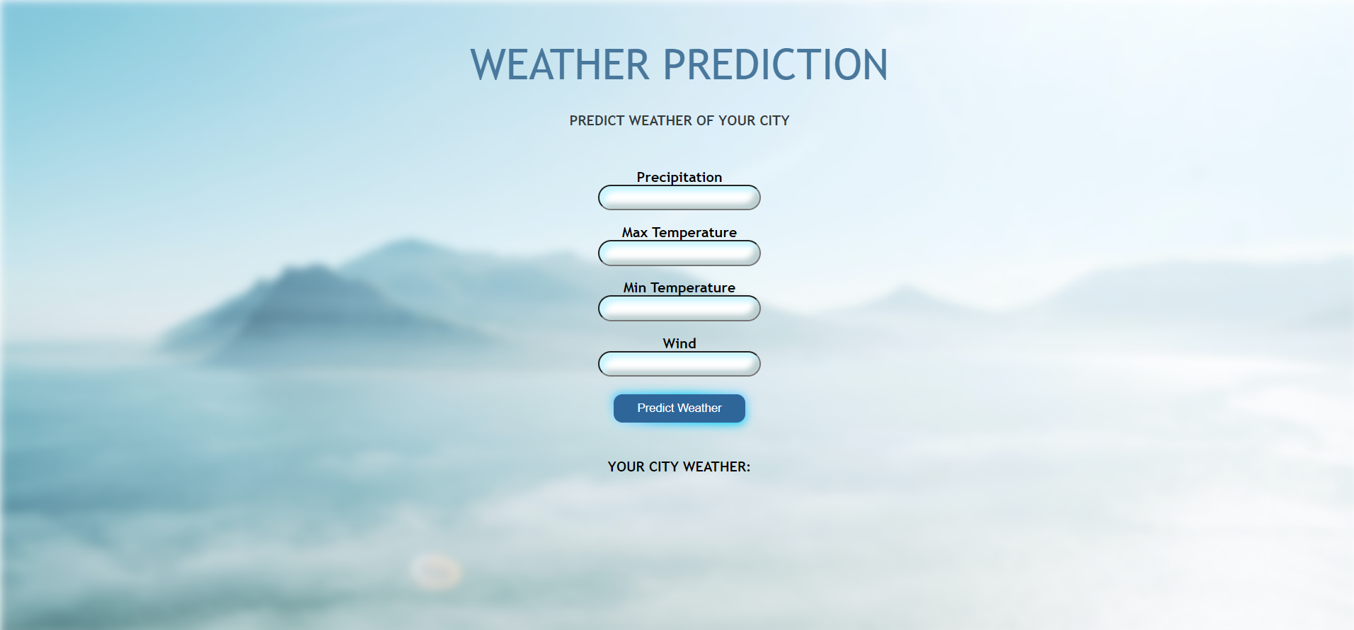 Weather-Prediction