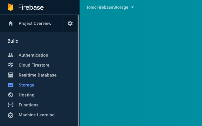 Firebase storage