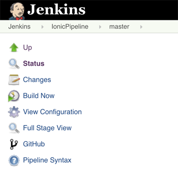 Jenkins Pipeline for Ionic with Bitbucket