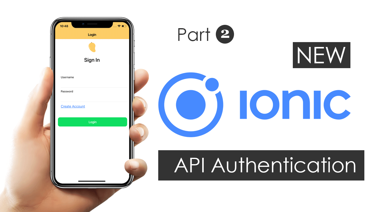 Ionic 5 and Angular 8:Create a Welcome Page with Login and Logout. 