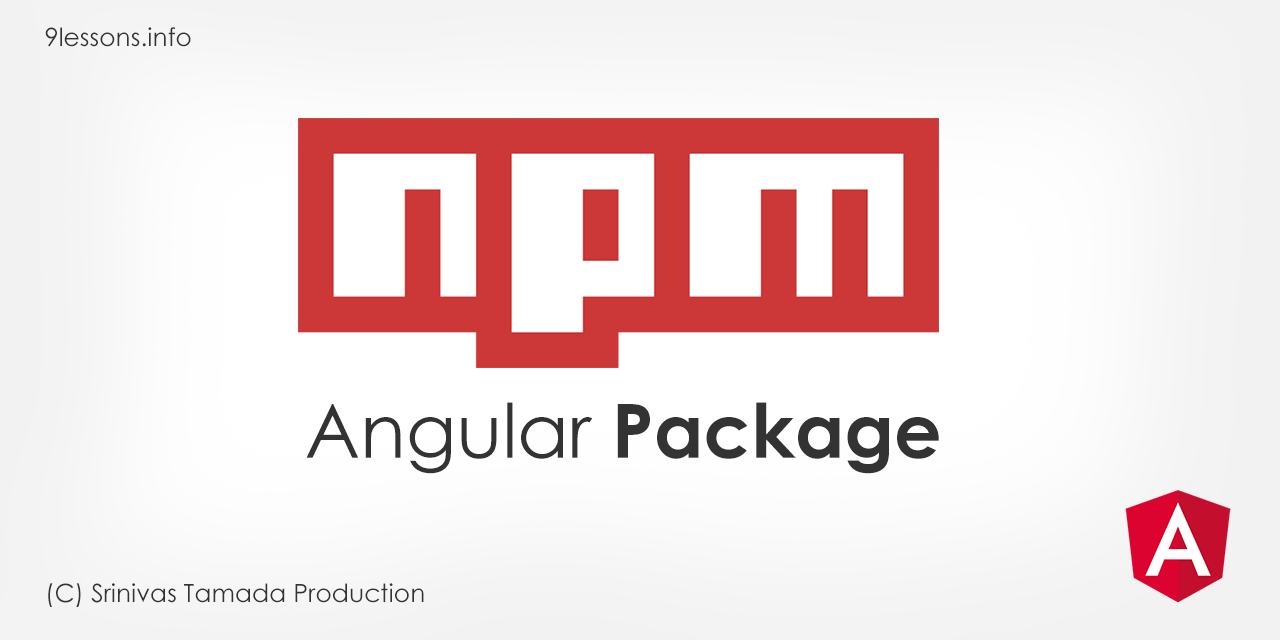 Create Angular NPM Package
