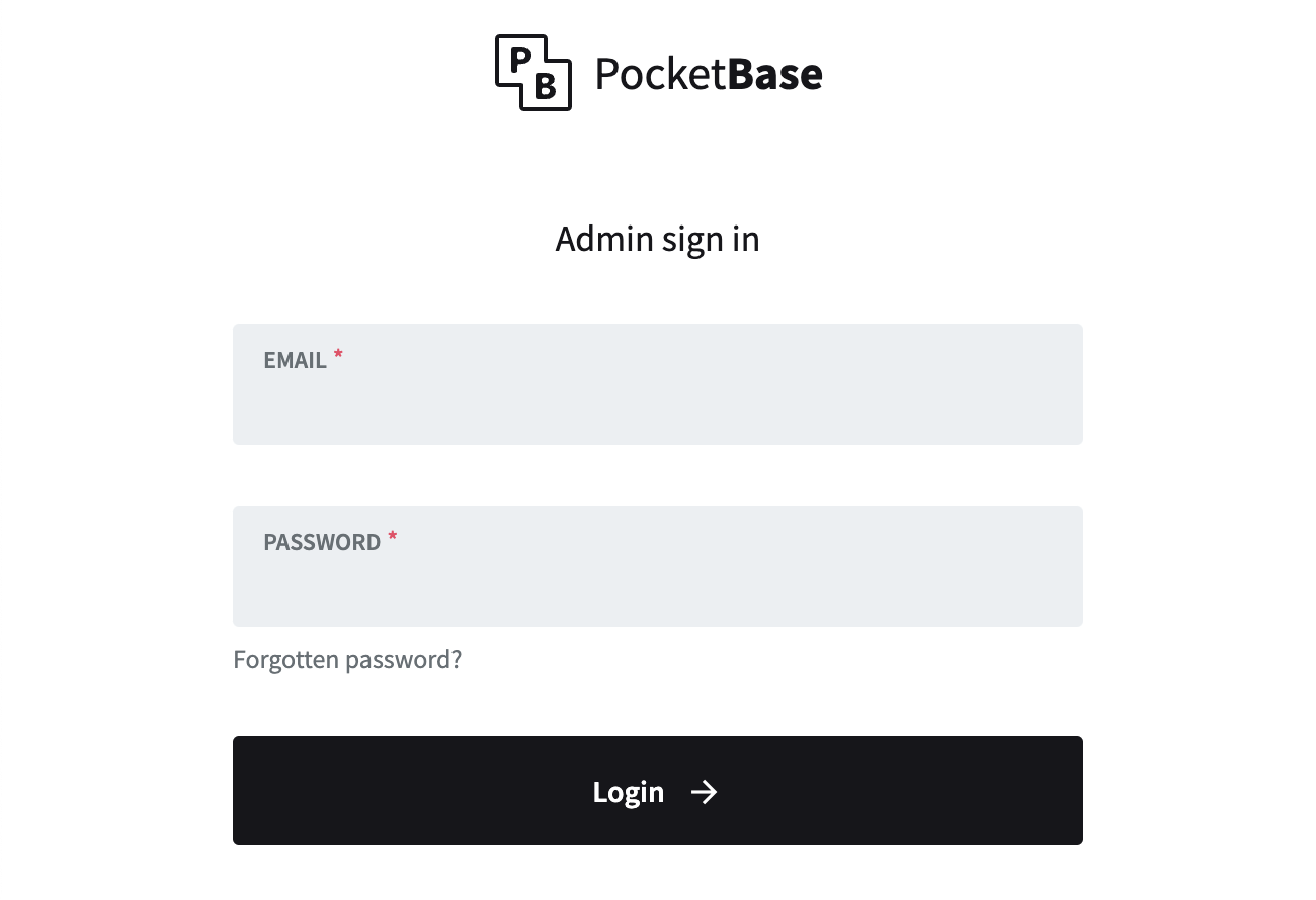 Pocketbase Hosting on Apache or XAMPP
