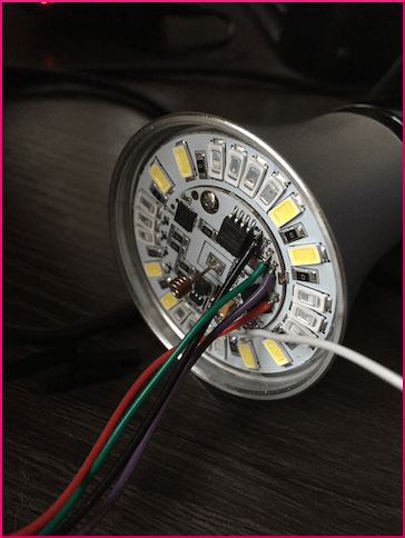 Ai-Thinker LED RGBW light with wires soldered