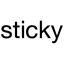 sticky