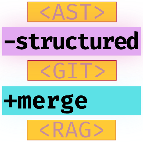 structuredmerge Logo by GitHub