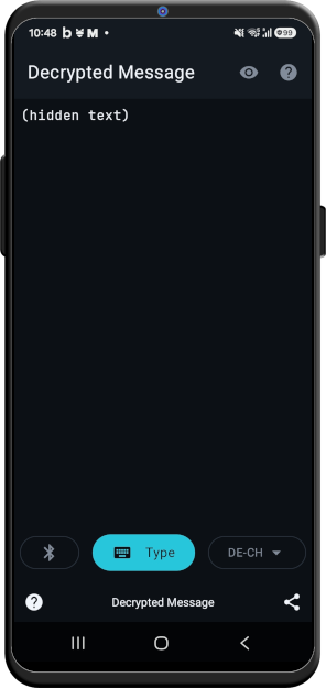 Decrypted Message