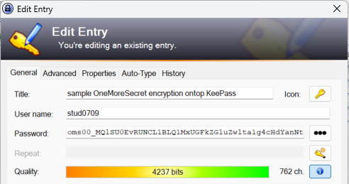 oms ontop KeePass