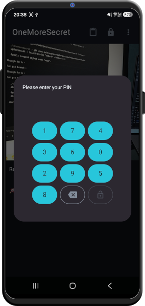 PIN pad