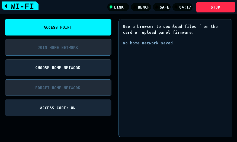 FILES & UPDATE, no home network kept