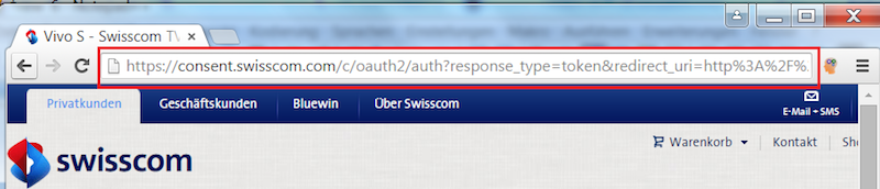 Implicit Consent URL