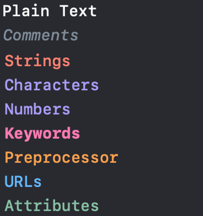 Xcode Fonts and Colors.png