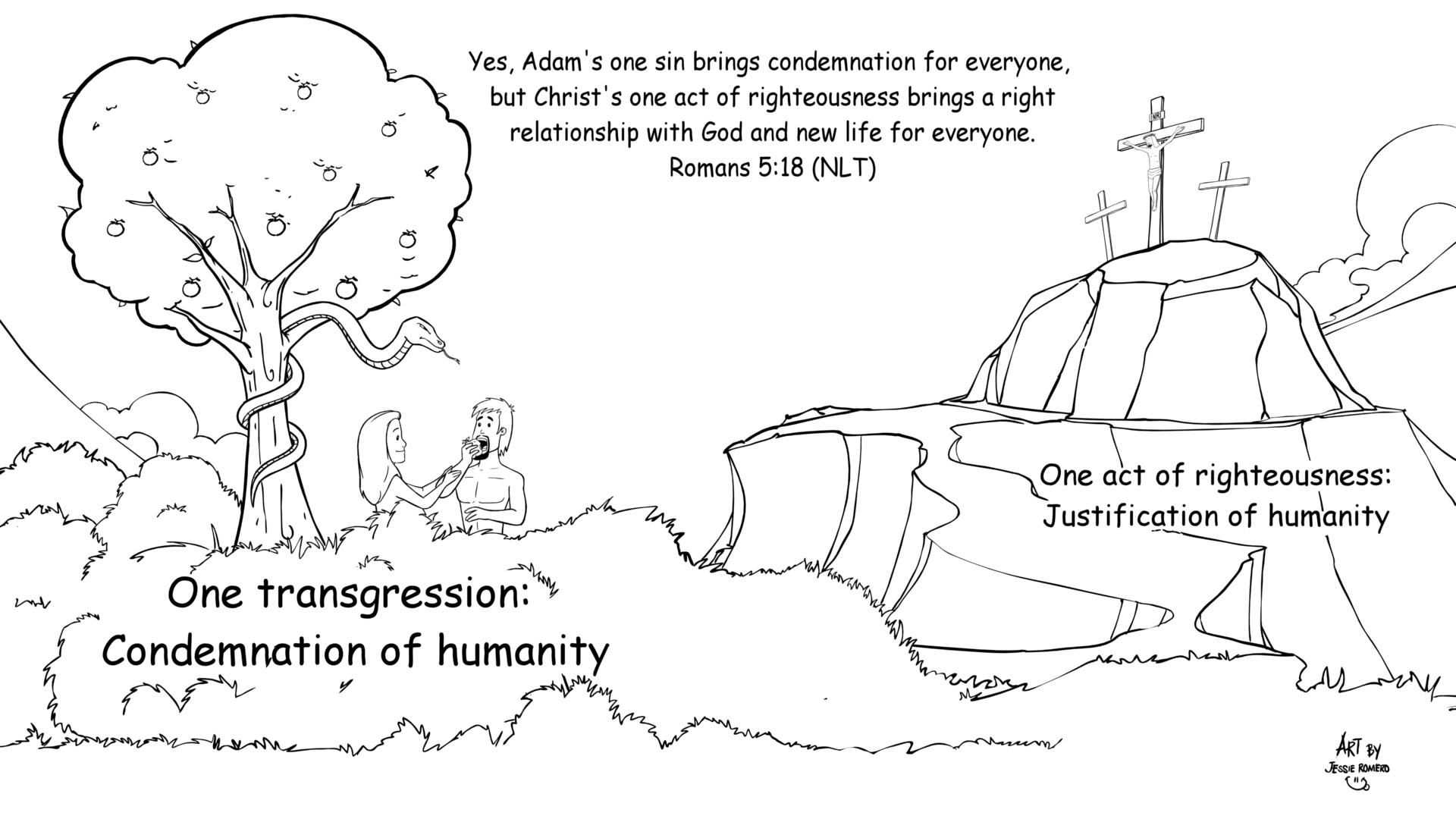 One act of righteousness - Justification of humanity .jpg