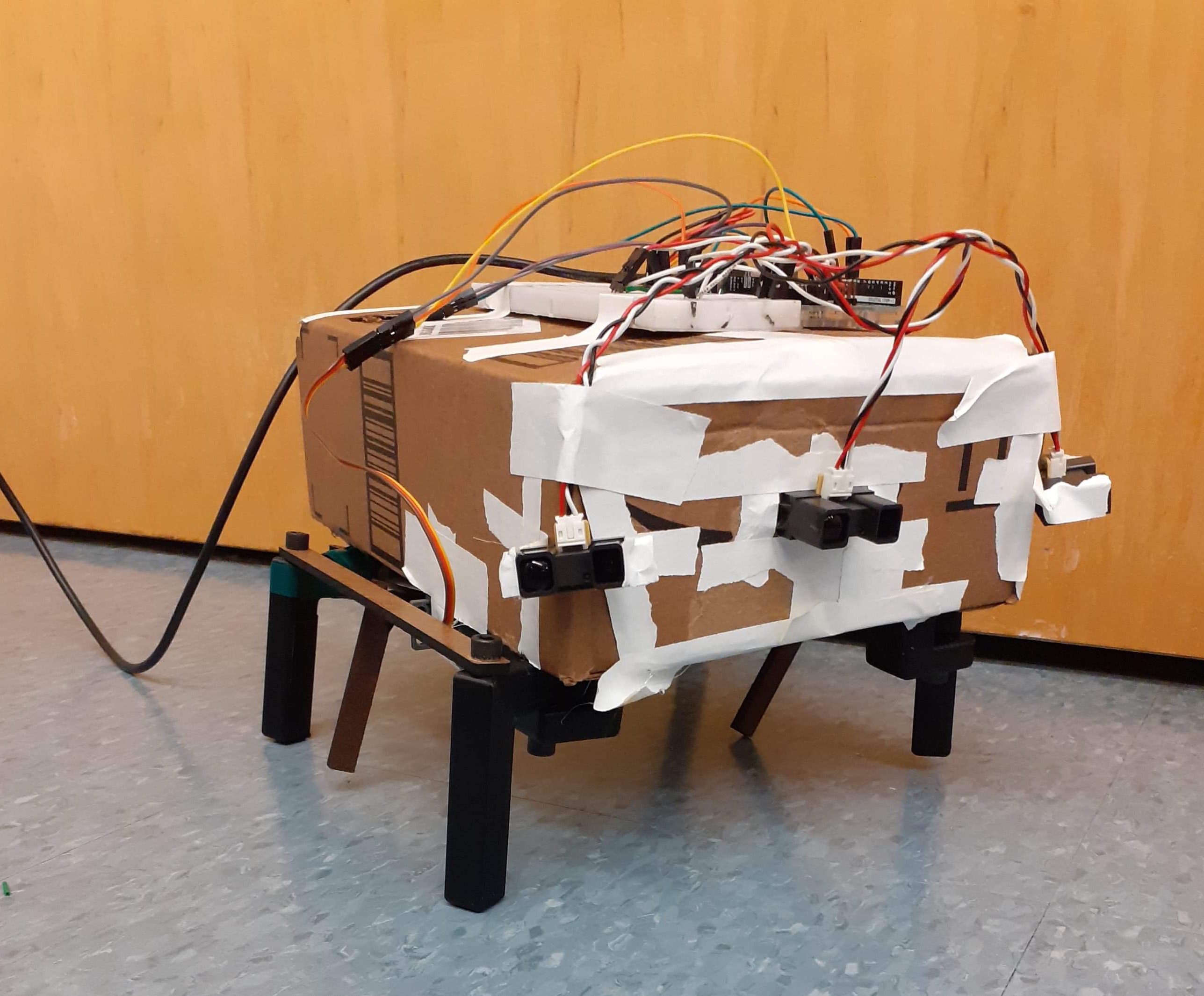 robot presented at review 1