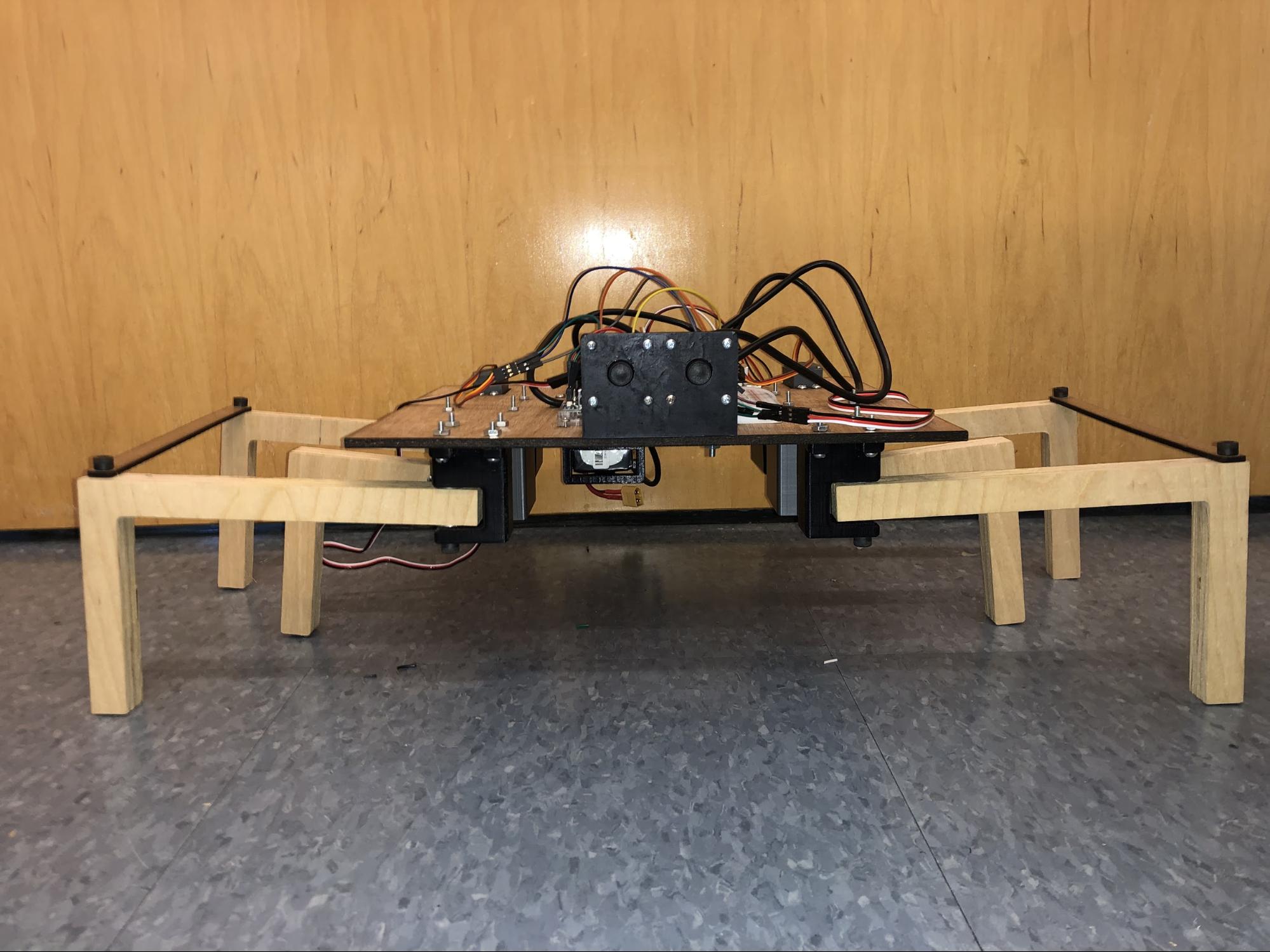 robot presented at review 3