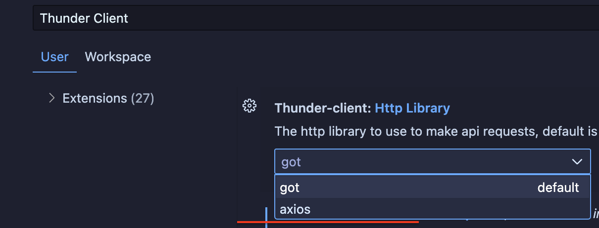 Http Library Setting