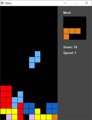 Dart Tetris for Win32 screenshot