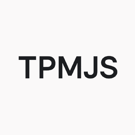 tpmjs GitHub avatar