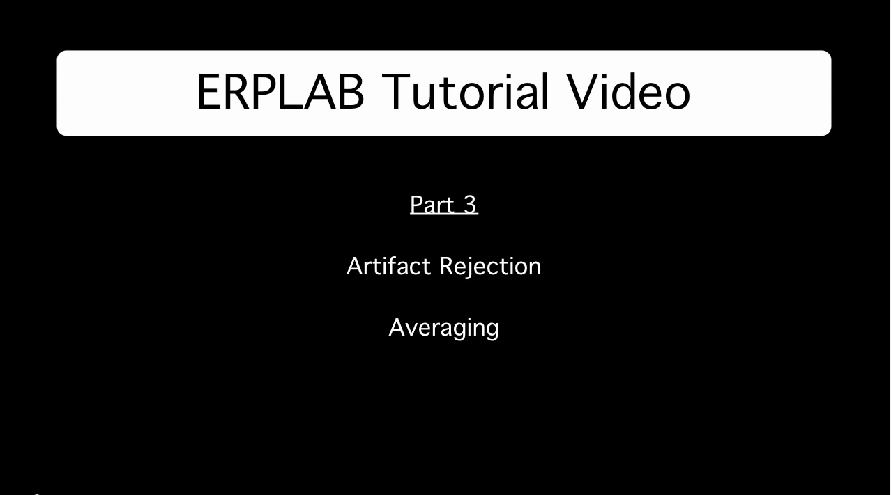 video tutorial 3