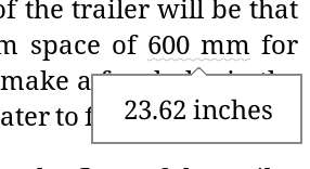 Unit Converter Tooltip