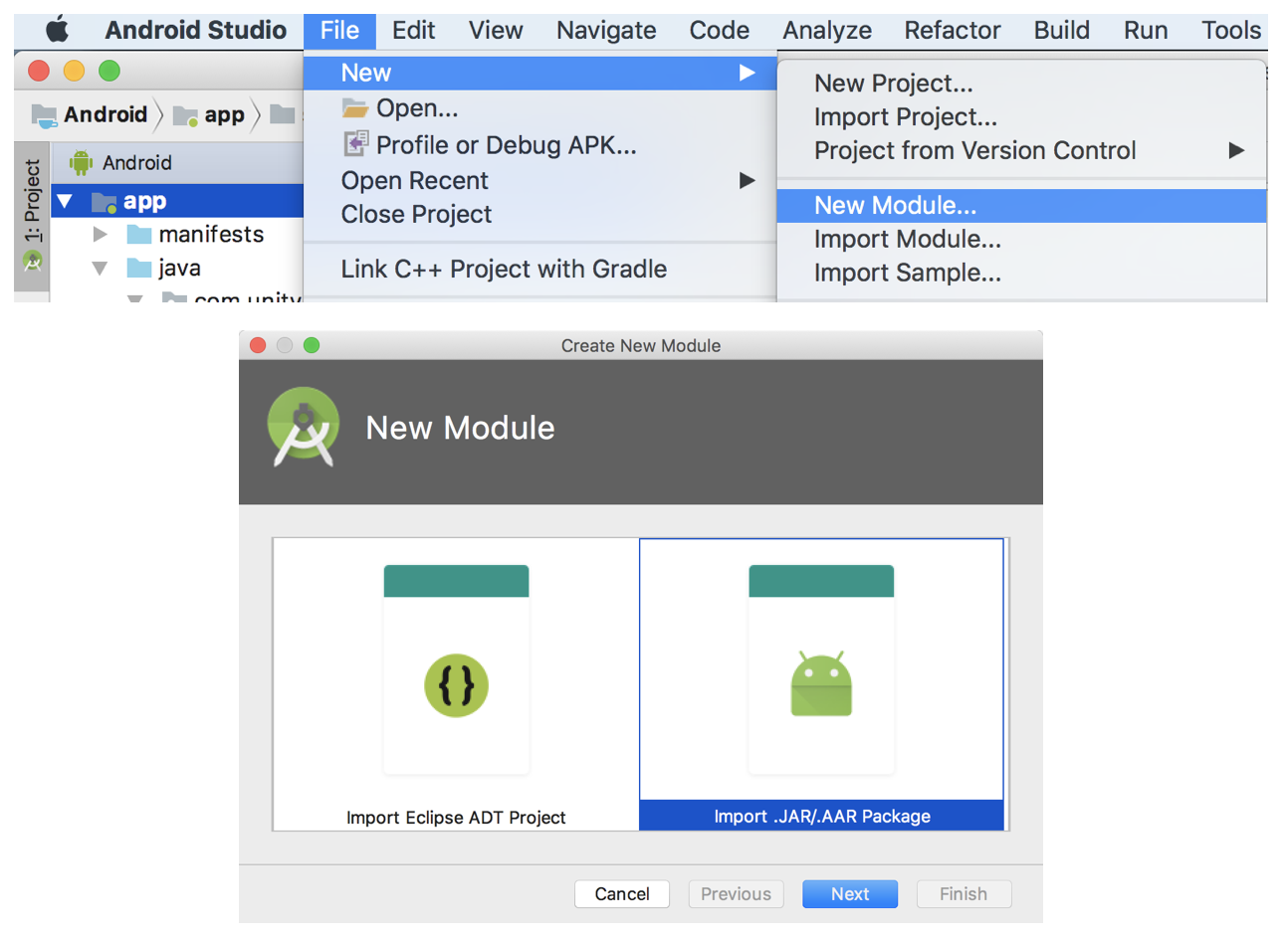 Add Unity Ads Module