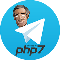 PHP 7 Telegram Bot API Library