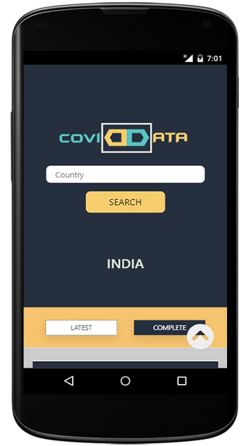 CovidData Mobile App