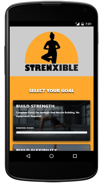 Strenxible Mobile App