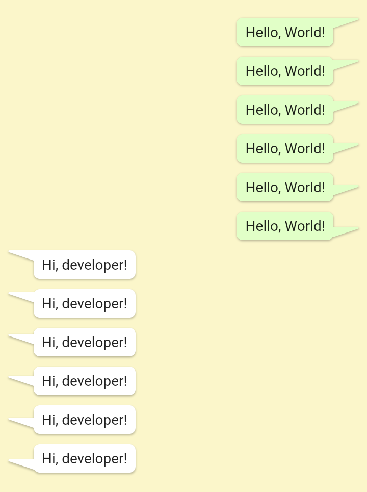 Flutter Chat Design Widget Like Whatsapp