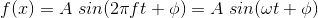 Generic Sinusoid Equation