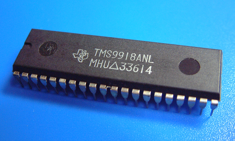 TMS9918A chip