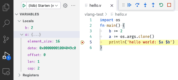 screenshot visual debugger