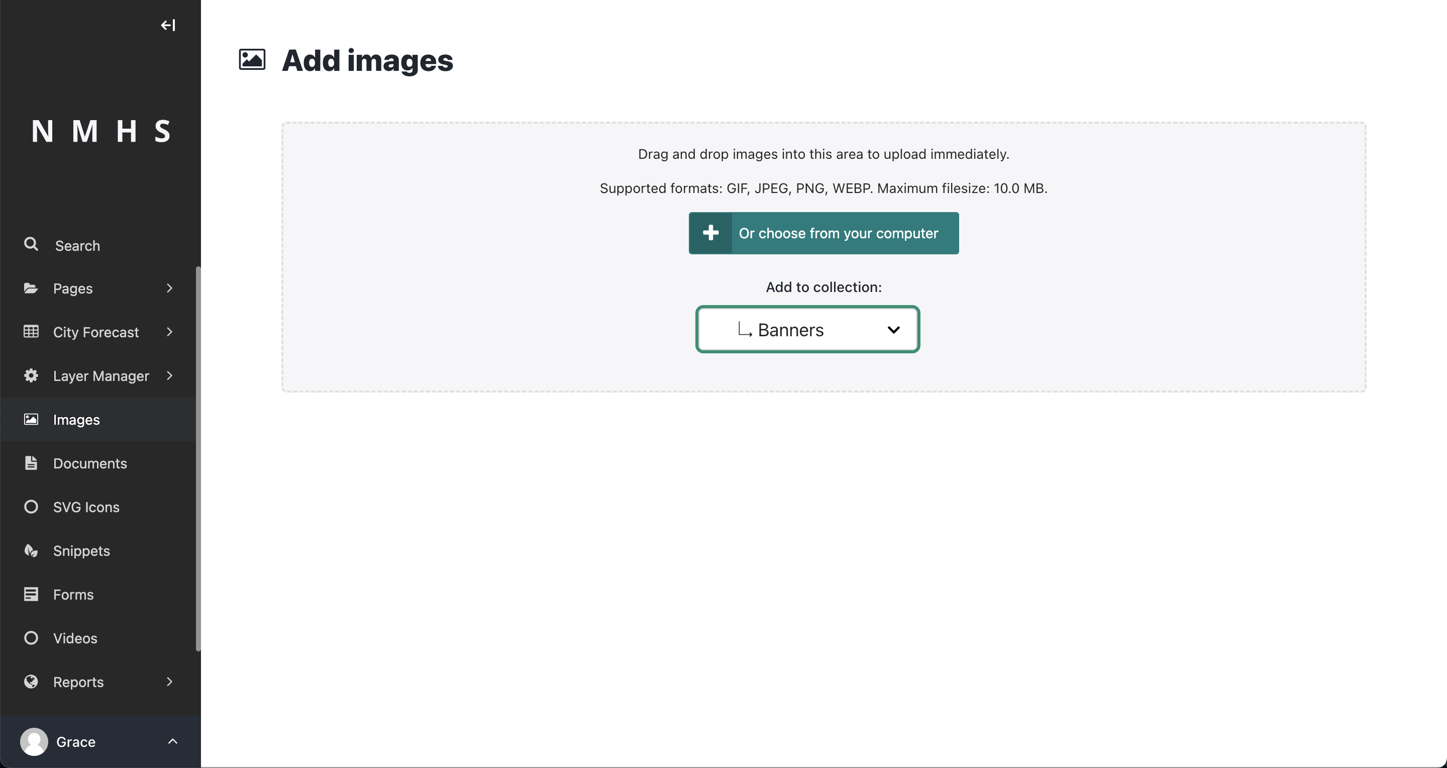 Image to Collections