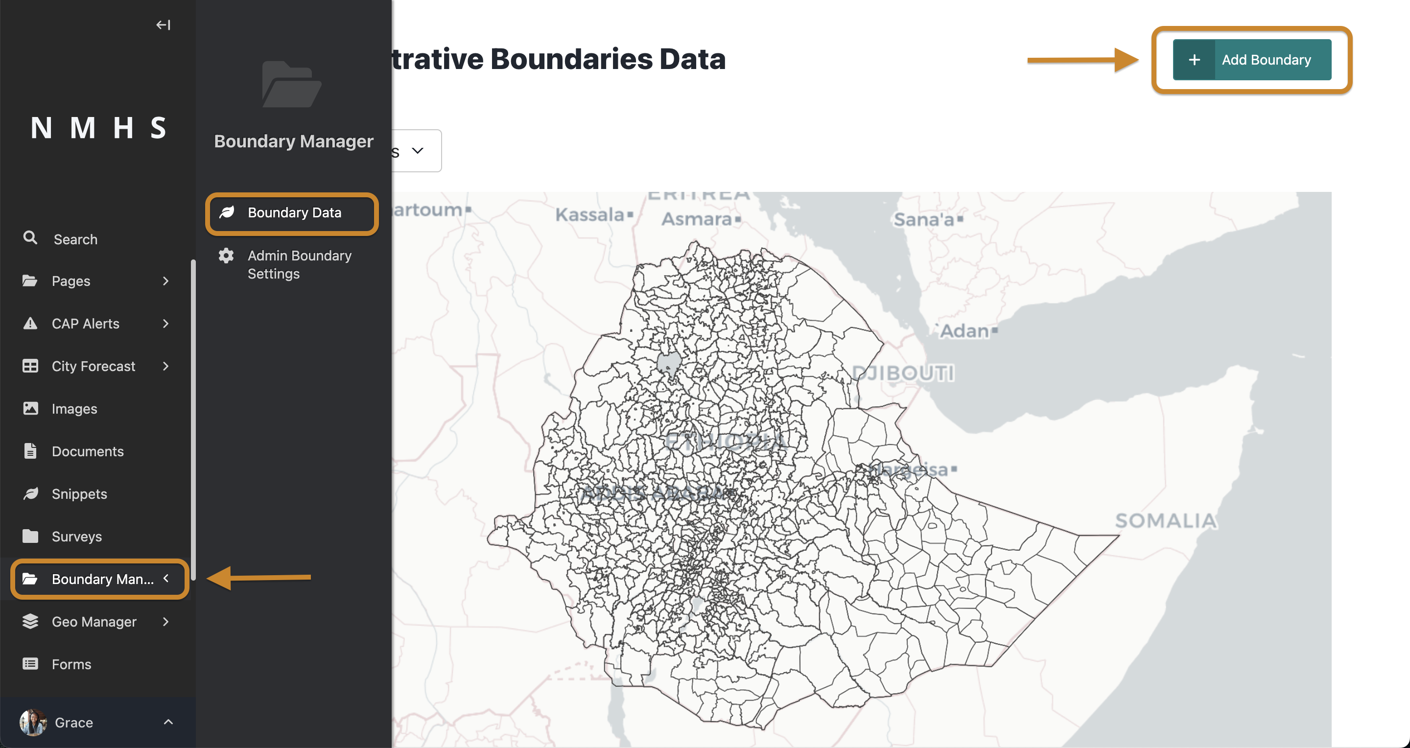 Boundary Data Boundary Data