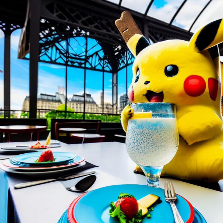 Pikachu in Paris