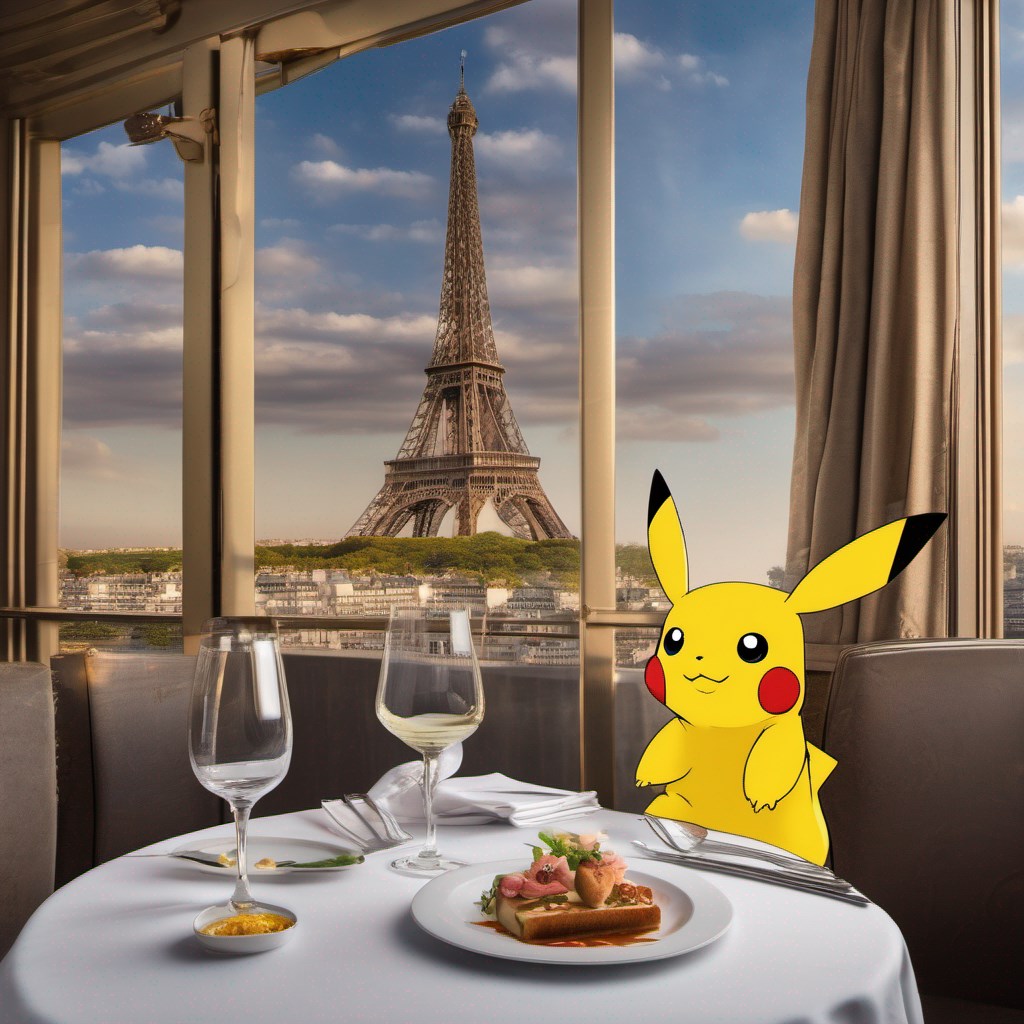 Pikachu in Paris