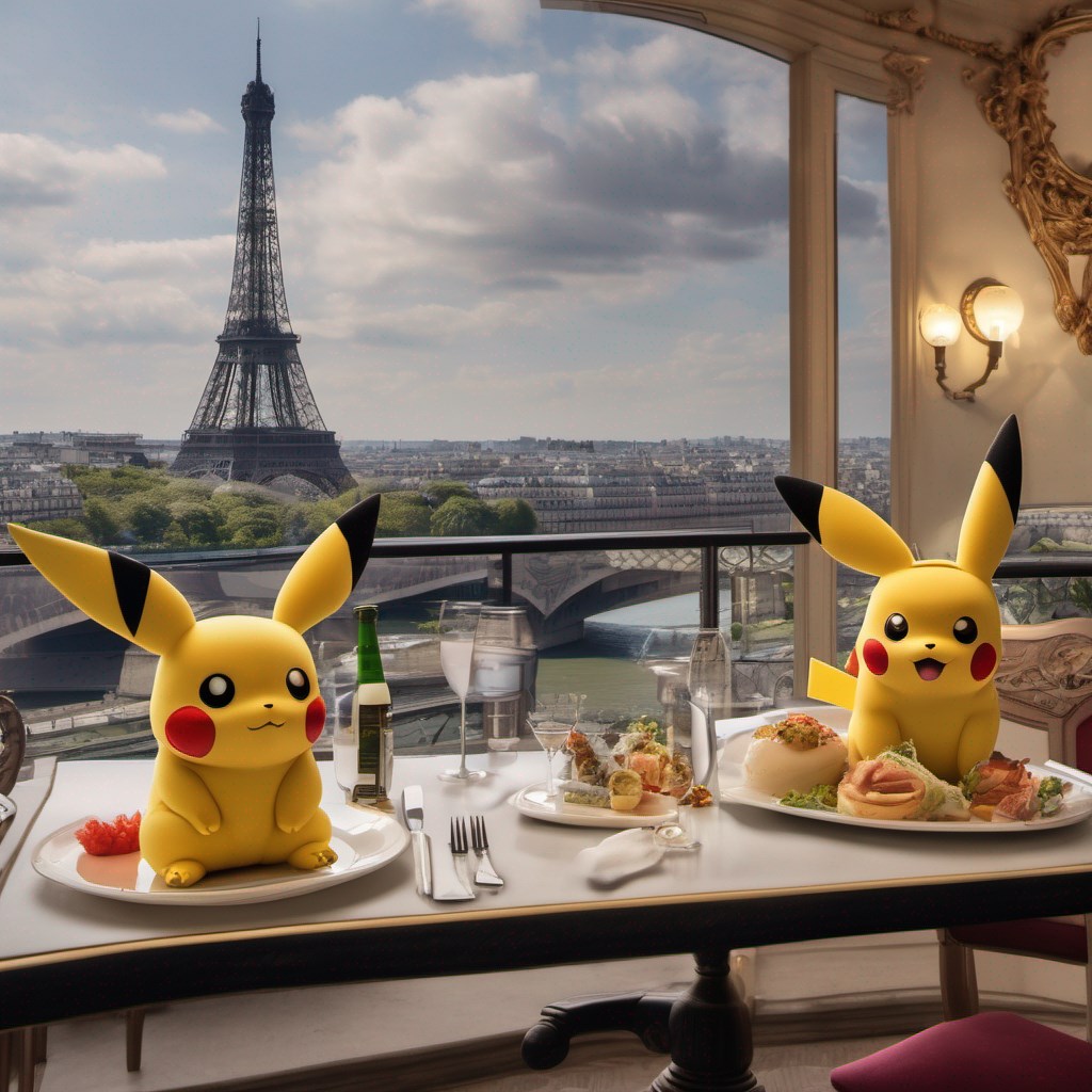 Pikachu in Paris
