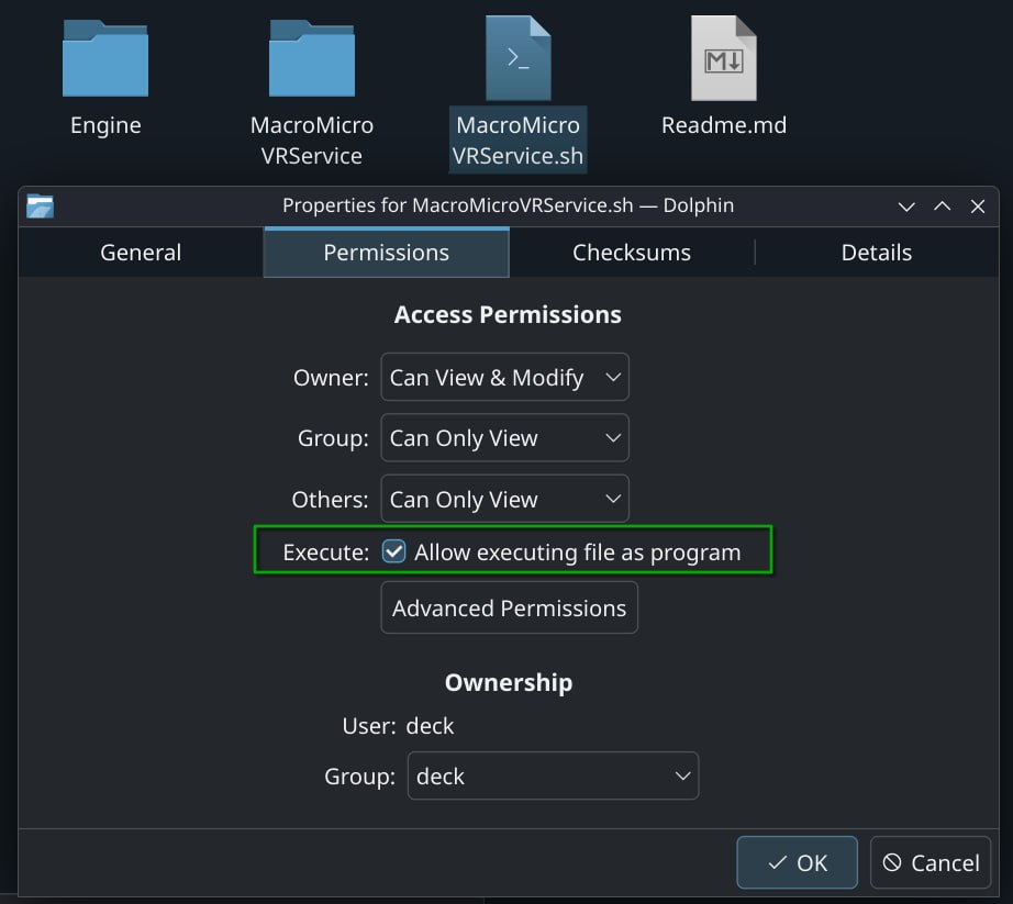 Set As Executable