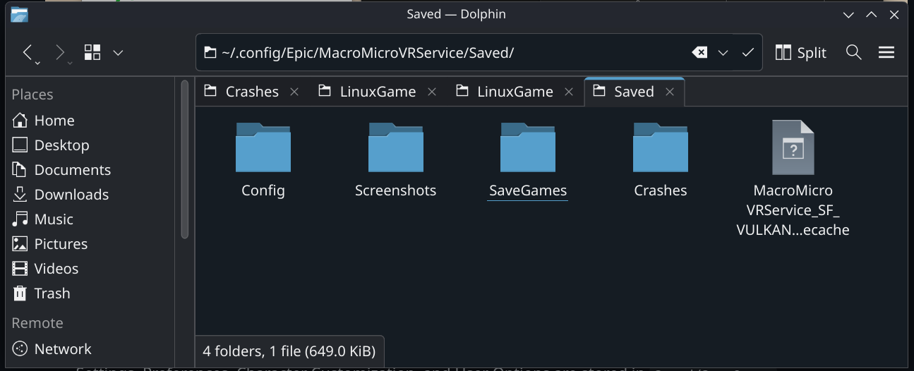 Save Location Screenshot