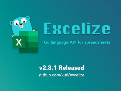 Excelize 釋出 2.8.1 版本，2024 年首個更新