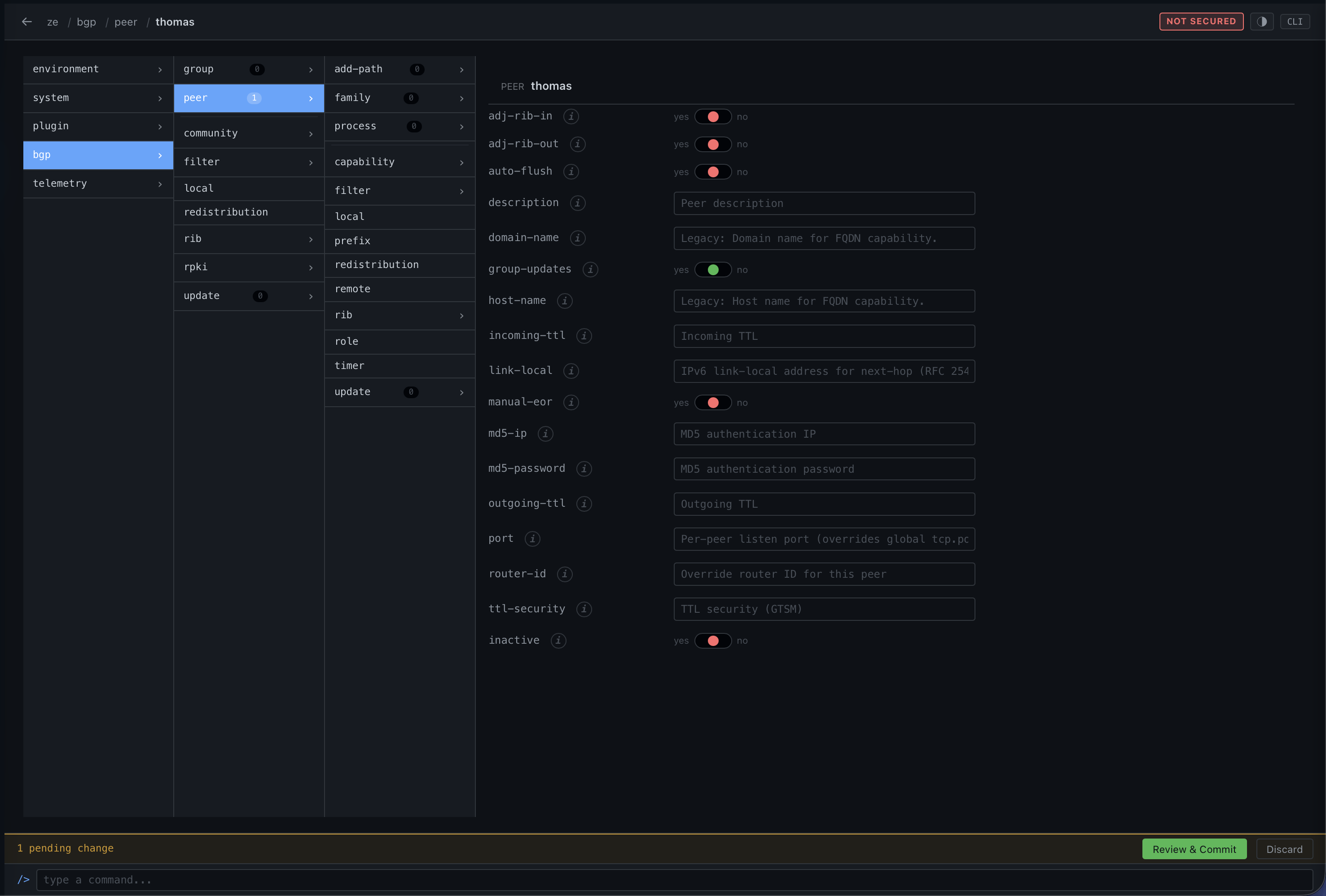 Ze Web UI
