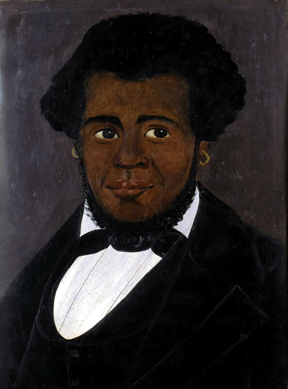 Portrait of the Afro-Wampanoag Whaler and businessman Absalom Boston 