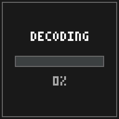 decode progress
