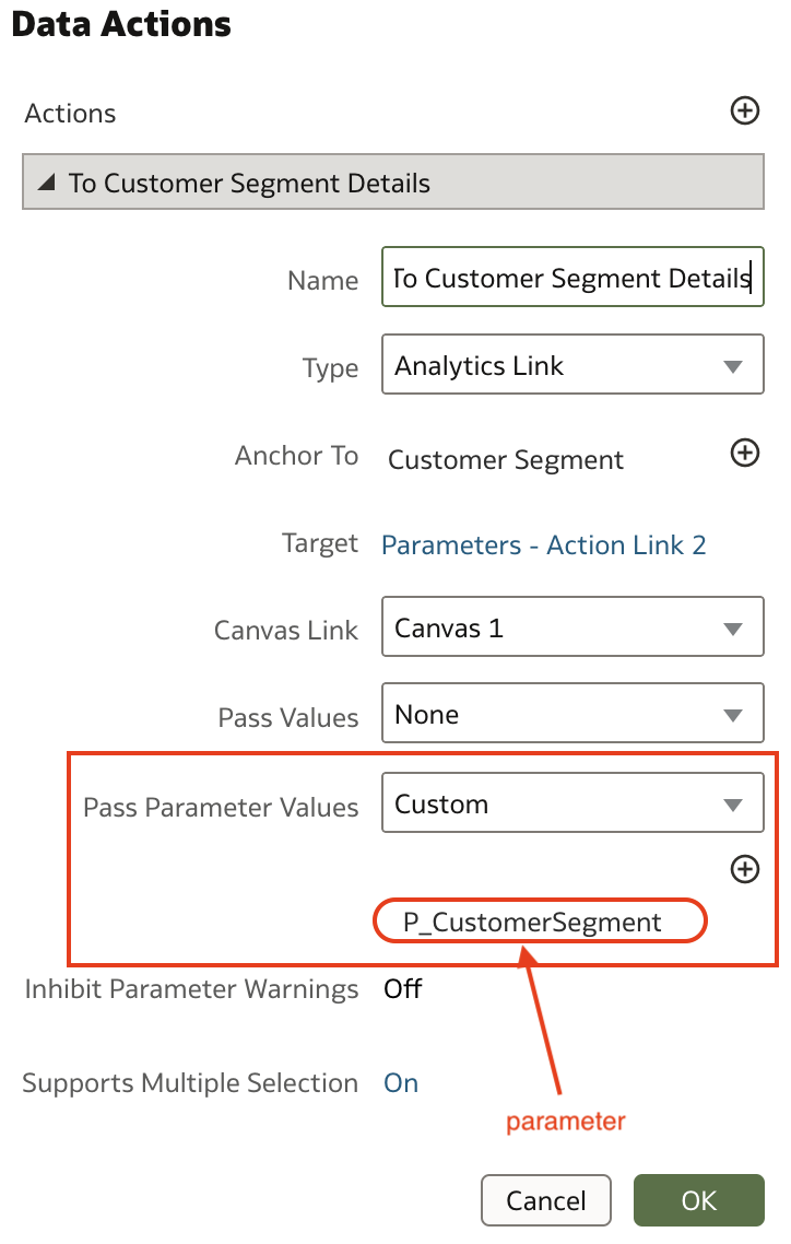 Customer Segments Parameter