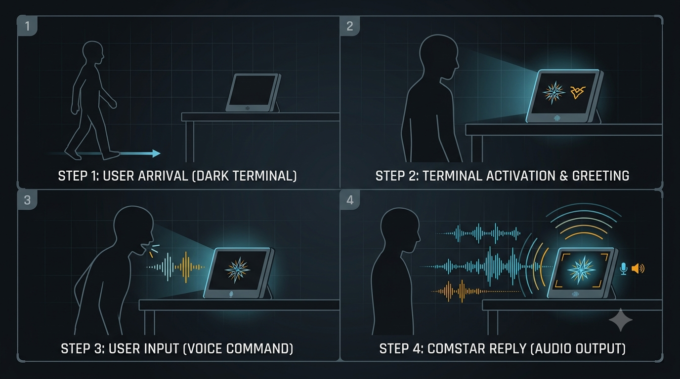 First contact sequence