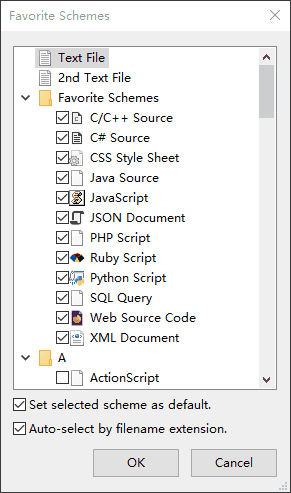 Customize Schemes · zufuliu/notepad4 Wiki · GitHub